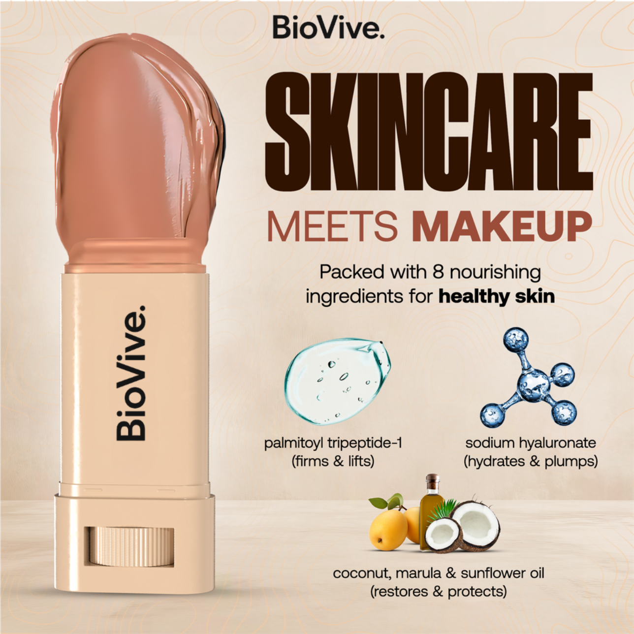 BioVive™ Balm Serum Boosted Skin Tint Balm